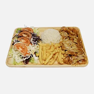 Kebab Teller Huhn