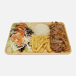 Kebab Teller Kalb